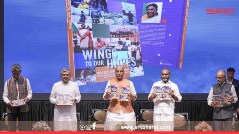 Rajnath Singh Unveils Murmu’s Speech Collection as Blueprint for ‘Viksit Bharat’ Vision