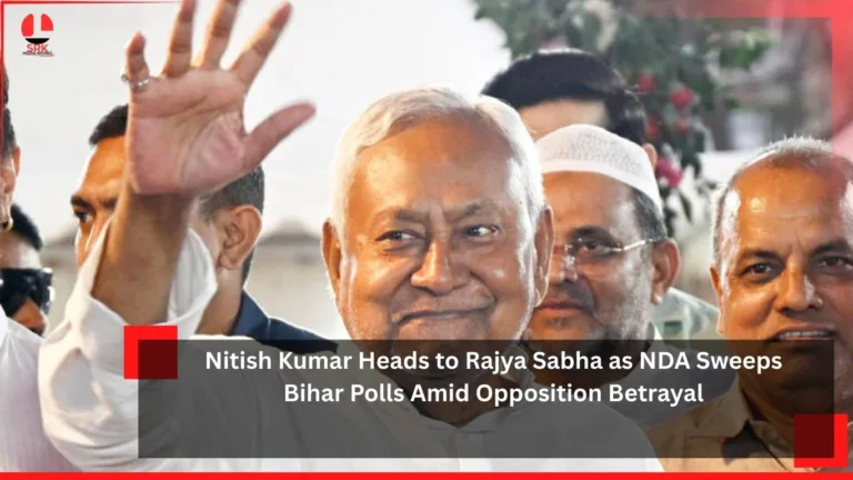 Nitish Kumar Heads to Rajya Sabha as NDA Sweeps Bihar Polls Amid Opposition Betrayal
