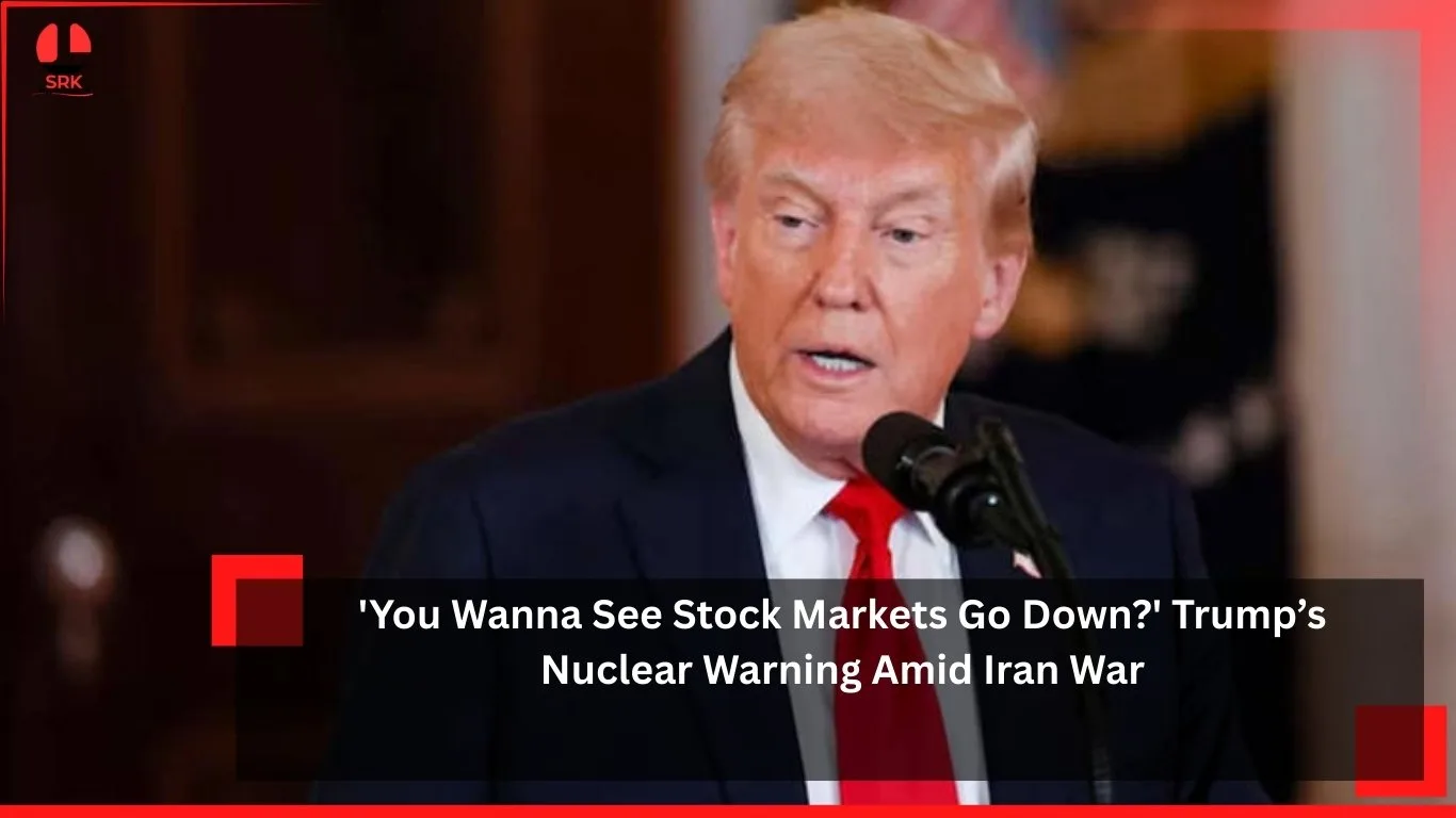 Trump warns about stock market decline