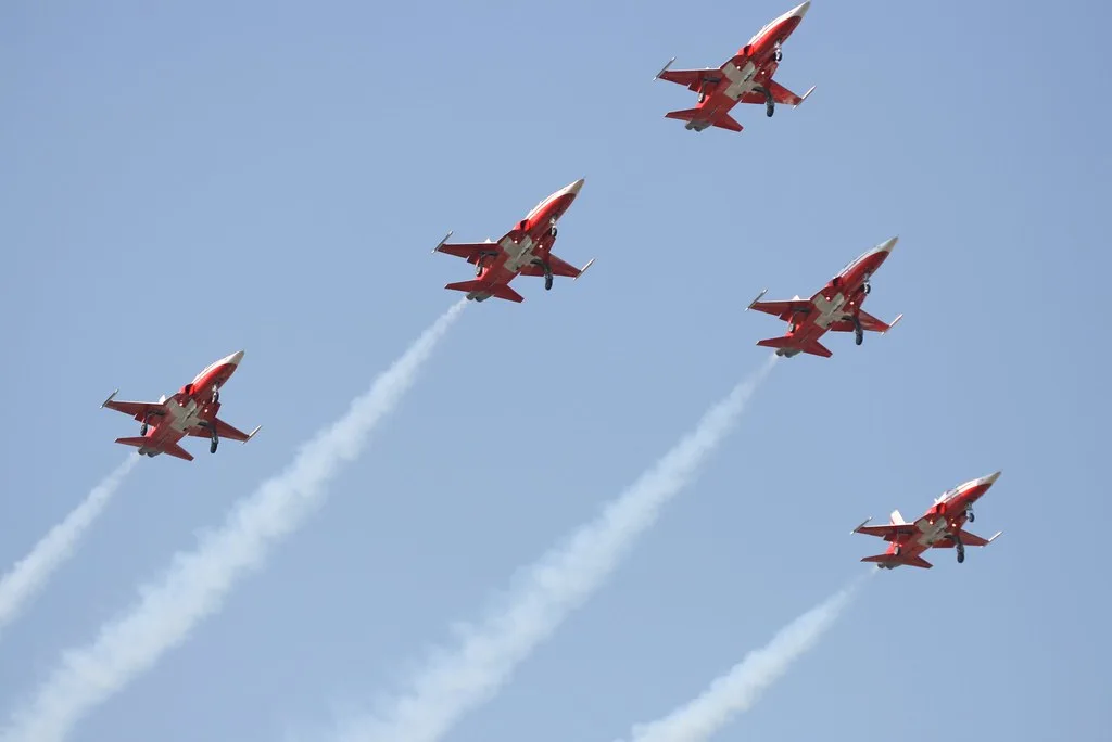 Navy Jets Collide During Aerial Demonstration at Mountain Home Air Force Base