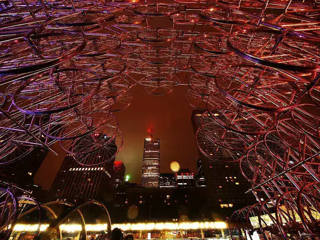 Trump Arch Will Need Red Lights, F.A.A. Says