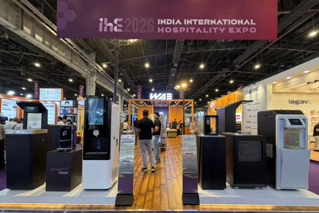 WAE Showcases Next-Generation Sustainable Water Technologies at the India International Hospitality Expo 2026