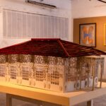 Explore this intricate art installation at a Santiniketan gallery, showcasing stunning craftsmanship.