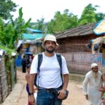 Daily life in Ukhia, Chittagong Division, Bangladesh, capturing local people and traditional architecture.